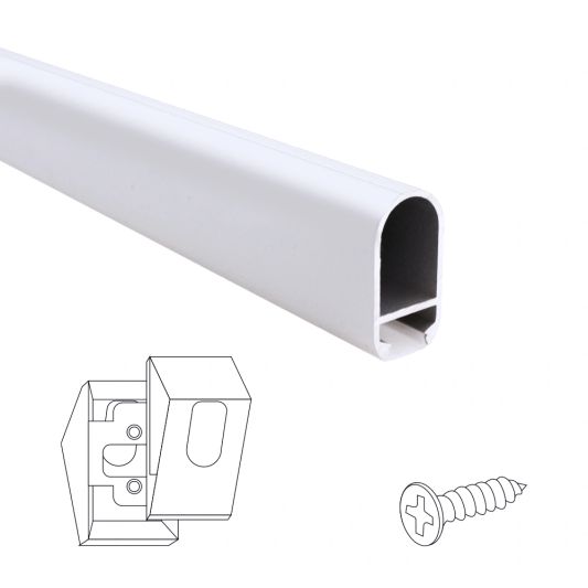 LED Profil 1 Meter für Kleiderschrankbeleuchtung
