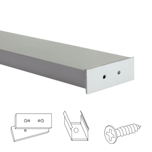 LED Profil 1 Meter Up Down Wandprofil