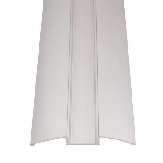 LED Profil 1 Meter für Bodenmontage 10 mm - gewölbte Ausführung