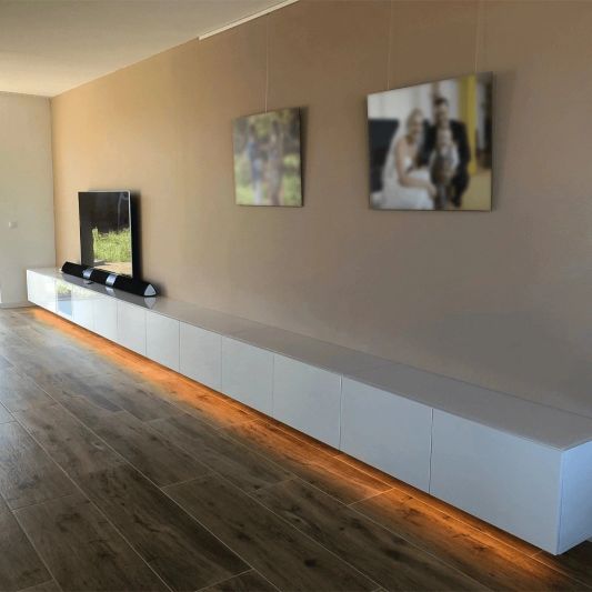 LED Streifen COB Premium Warmweiß - 5 Meter - Einzelner Streifen mit 2520 LEDs