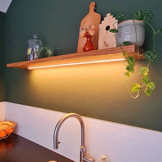 LED Streifen COB Premium warmweiß - 9 Meter - Einzelner Streifen mit 2520 LEDs