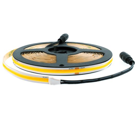 Led Streifen COB warmweiß - 9 Meter - Seperater Streifen mit 384 Leds pro Meter