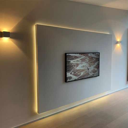 Led Streifen COB warmweiß - 9 Meter - Seperater Streifen mit 384 Leds pro Meter