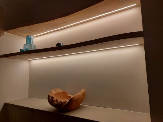 Led Streifen COB warmweiß - 9 Meter - Seperater Streifen mit 384 Leds pro Meter