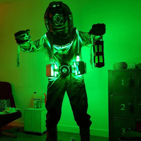 Led Streifen auf Batterie RGB Premium komplettes Set 2 Meter