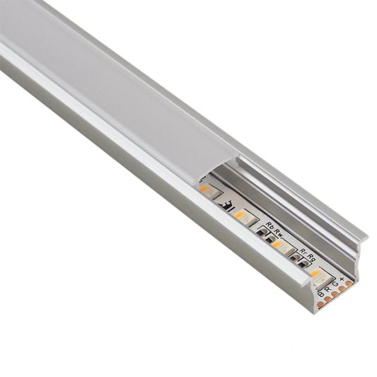 Led Streifen Profil breit Einbau hoch 1 Meter
