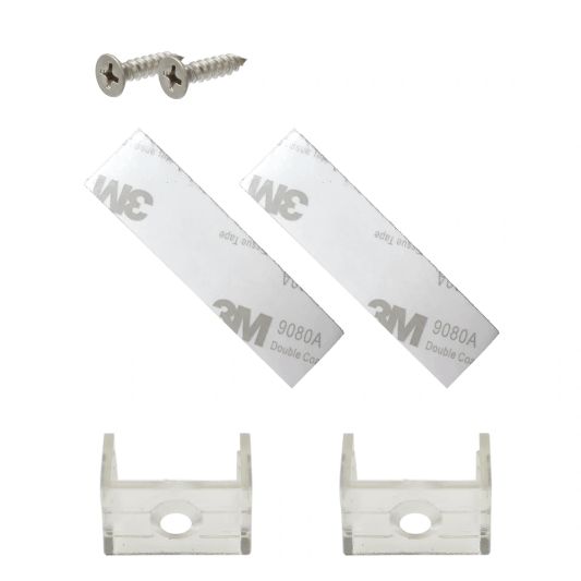 LED Streifen Profil breit Einbau hoch 3 Meter