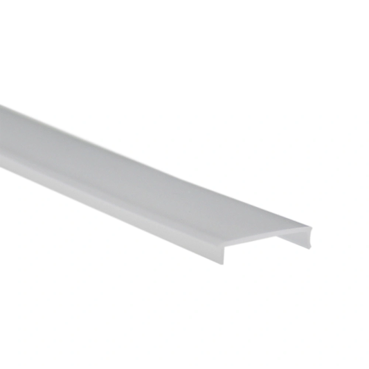 LED Streifen Profil breit Aufbau niedrig 3 Meter