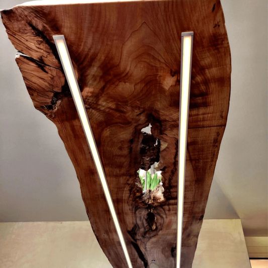 Led Streifen Profil Einbau tiefes Modell - komplett inklusiv Abschlusskappe 3 Meter 7 mm