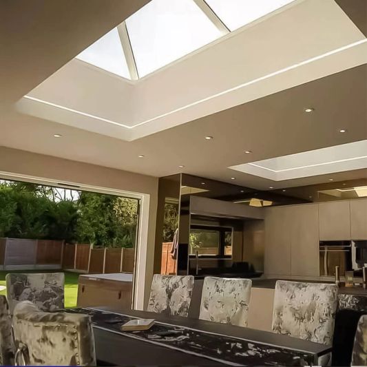 Stuckleiste Für LED 3 Meter breite Variante