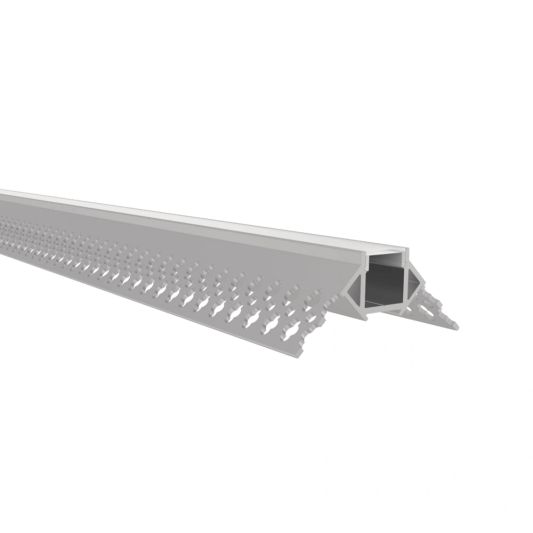 LED Fliesenprofil Stuckleiste Für LED Außenecke 2 Meter - Schmale Version