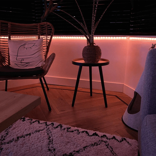 LEDstrip 1 Meter RGBWW Basic 36 SMD LEDs p/m - Loser Streifen