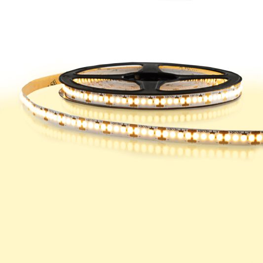 LED Streifen 1 Meter warmweiß Premium Plus - Einzelner Streifen mit 240 LEDs pro Meter