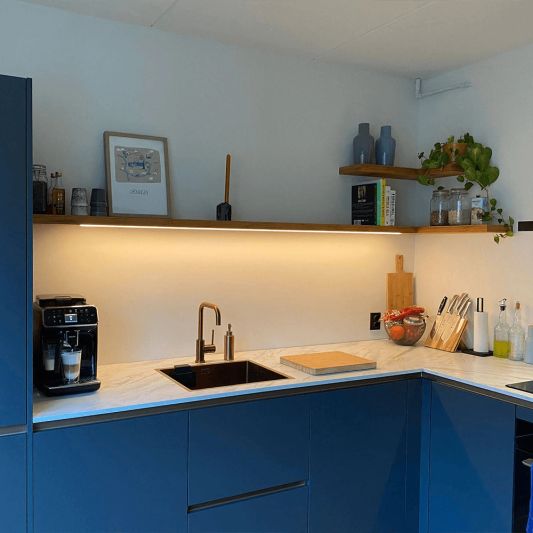 20 Meter LED Streifen Warmweiß komplettes Set - Basic 1200 Led's