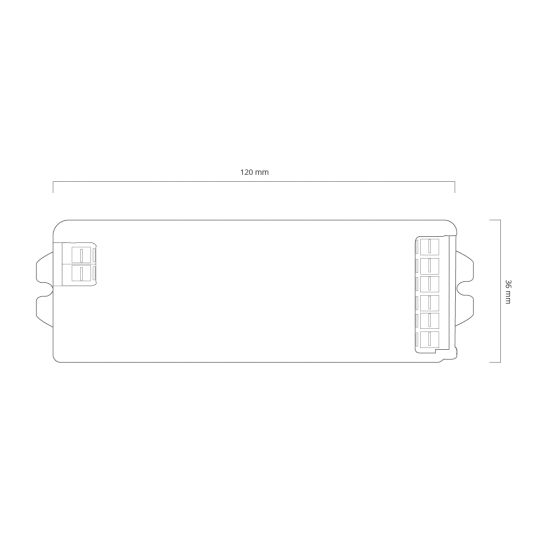LED Streifen Controller mit eingebautem WLAN Modul - Geeignet für alle Arten von LED Streifen