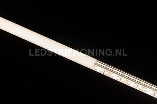 LED Streifen Aufbauprofil hohes Modell - komplett inklusiv Abschlusskappe 10 Meter 15 mm