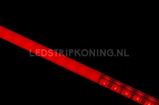 LED Streifen Aufbauprofil hohes Modell - komplett inklusiv Abschlusskappe 10 Meter 15 mm