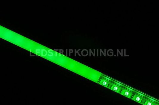 LED Streifen Aufbauprofil hohes Modell - komplett inklusiv Abschlusskappe 10 Meter 15 mm