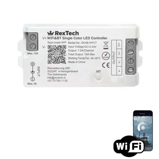 Lose WLAN -Steuerung für weiße LED -Streifen