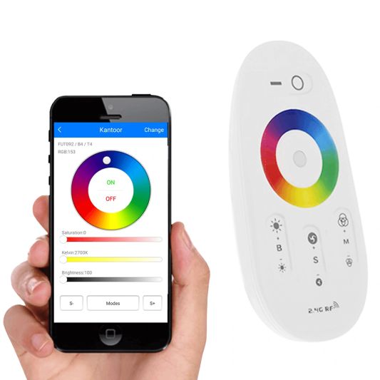 Luxuriöse touch RF Fernbedienung + WLAN RGB