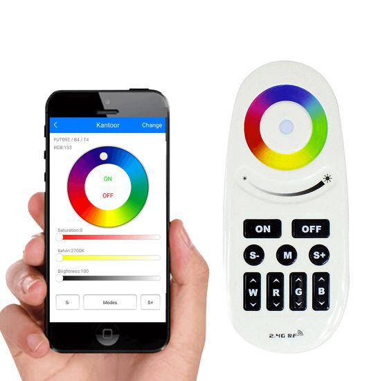 Luxuriöse touch RF Fernebdienung + WLAN RGBW