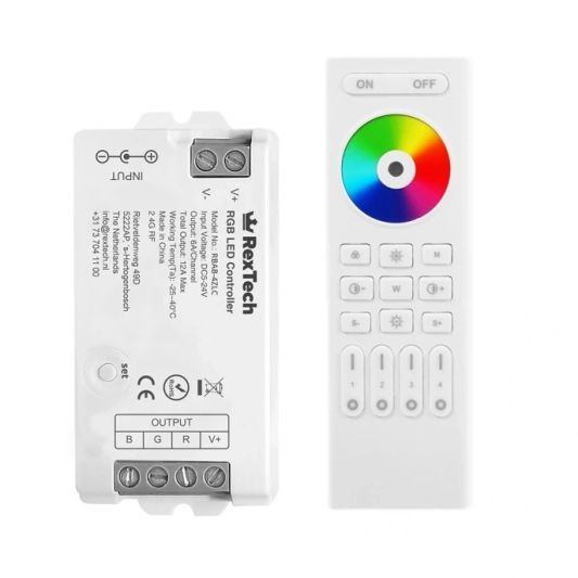 Luxuriöse touch RF 4 Zonen Fernbedienung RGB