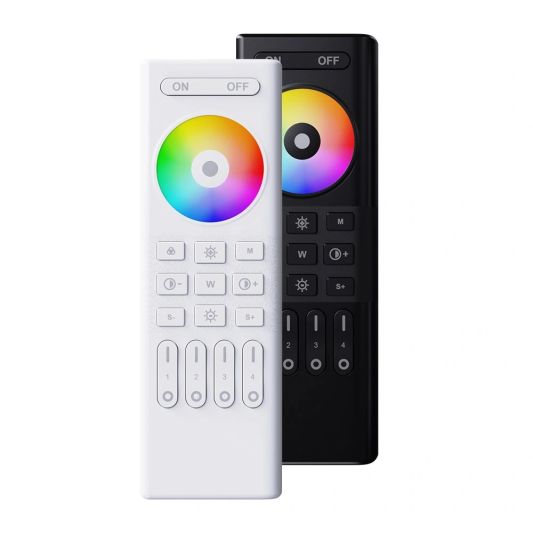 Luxuriöse Touch RF 4-Zonen Fernbedienung RGBWW