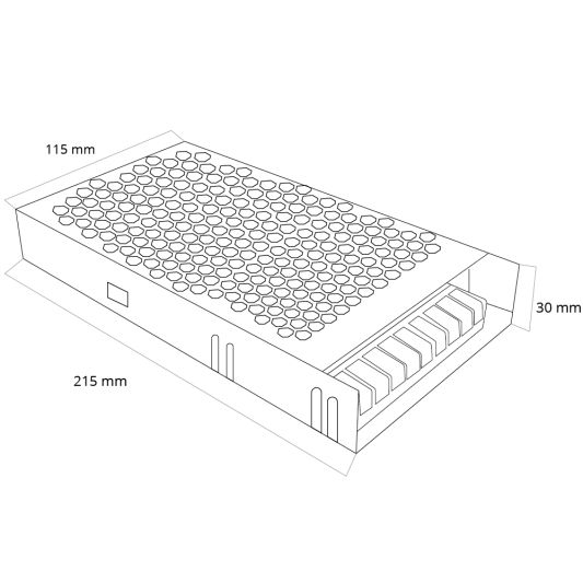 Meanwell professionelle Stromversorgung 24V 200W LRS-200-24
