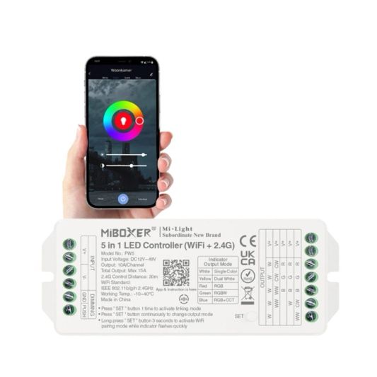 MiBoxer LED Streifen Controller mit integrierter WLAN Modul
