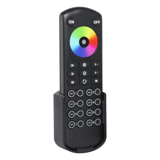 Milight 8-Zonen Touch RF Fernbedienung für alle Farben-Schwarz