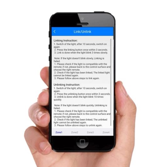 Milight RGBW WLAN LED Lampe 9W E27 fitting mit WLAN Modul