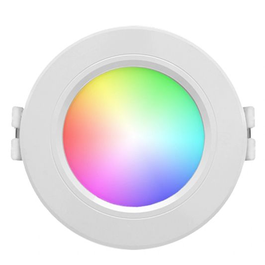 Milight RGBWW LED downlight 6 Watt Einbaustrahler