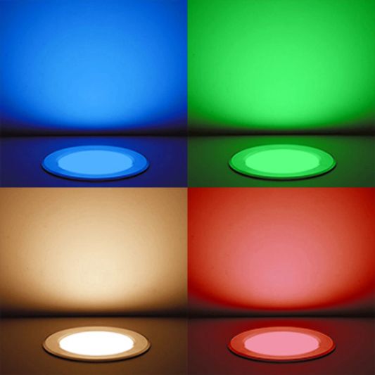 Milight RGBWW LED downlight 6 Watt Einbaustrahler