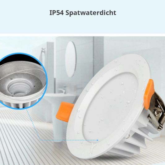 Milight RGBWW LED Einbaustrahler downlight 6 Watt