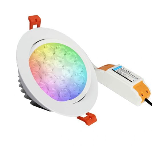 Milight RGBWW LED Einbaustrahler downlight 9 Watt