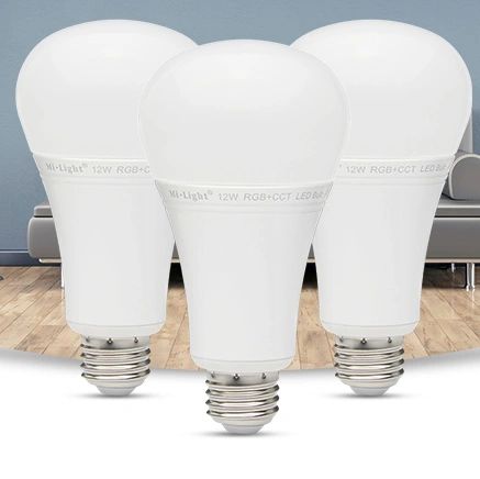 RGBWW LED Lampen Set mit Fernbedienung 12W E27 1 bis 4 Lampen