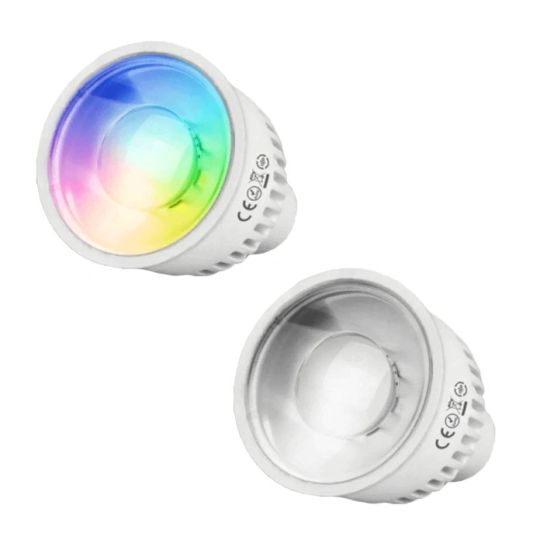 MiLight WLAN LED Spot Set RGBWW mit WLAN-Modul – 5 Watt GU10