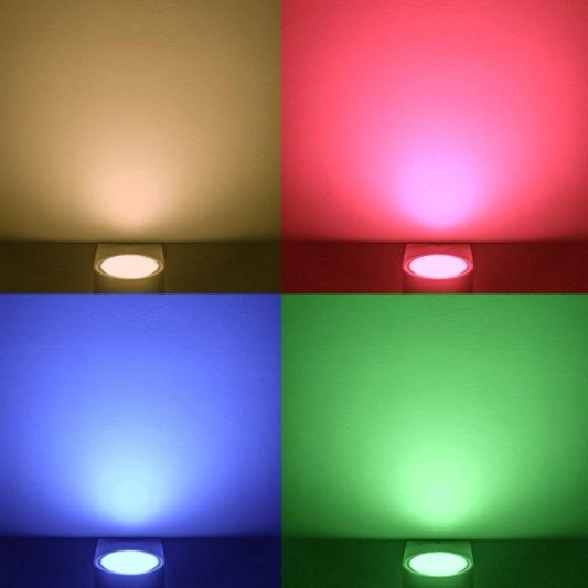 MiLight WLAN LED Spot Set RGBWW mit WLAN-Modul – 5 Watt GU10