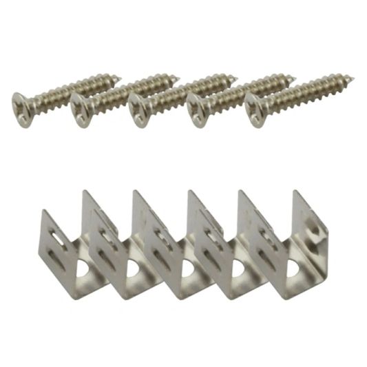 Neon Midi Gerade Dual White Montageset