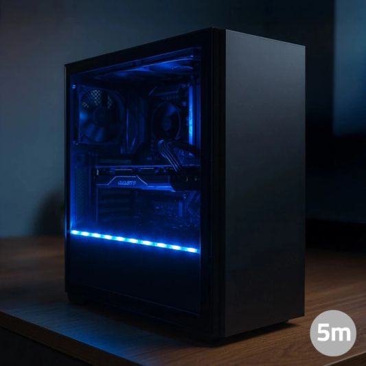 PC LED Streifen Set 5 Meter RGB Basic