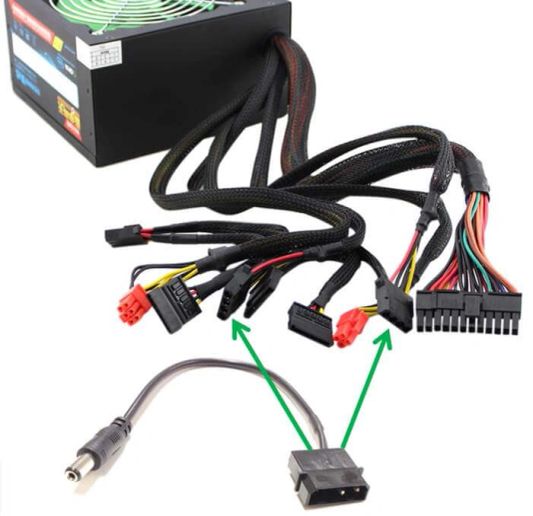 PC LED Streifen Set 2 Meter RGB Basic