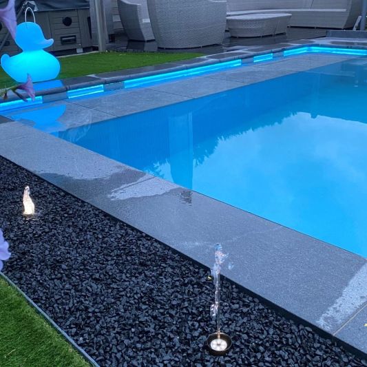 Poolbeleuchtung Set 4 Meter