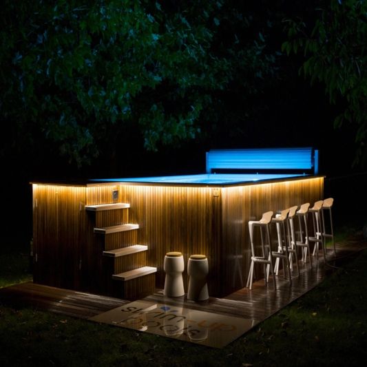 Poolbeleuchtung Set 7 Meter