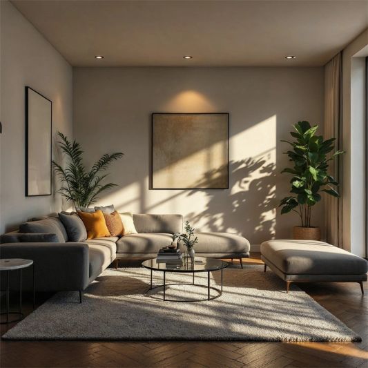 RexTech 4er-Pack RGBWW Spot-Set Weiß