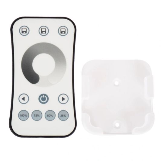 RF Controller + Fernbedienung für 230V einfarbige LED Streifen – Komplettset für kabellose Steuerung