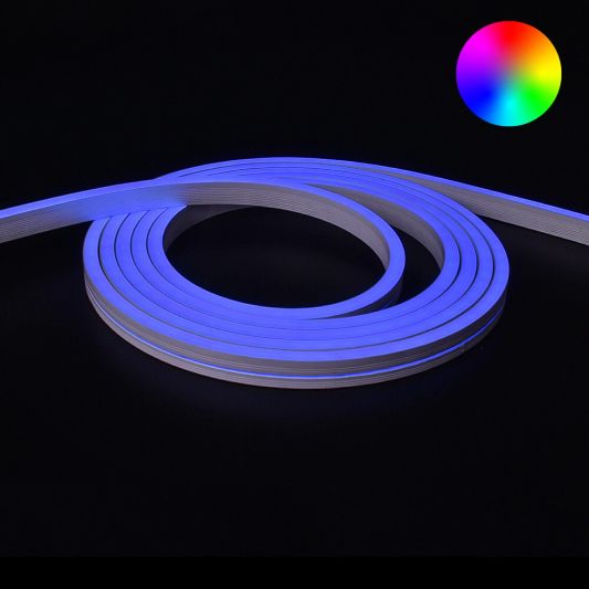 RGB Neon LED Flex Maxi gerade 4 Meter - Einzelner Streifen