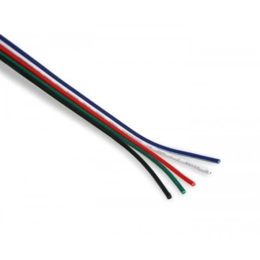 RGBW koppelstuk met 50 cm kabel zonder solderen