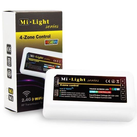 RGBW LED Streifen Basic mit Milight Steuerung 11 bis 20 Meter