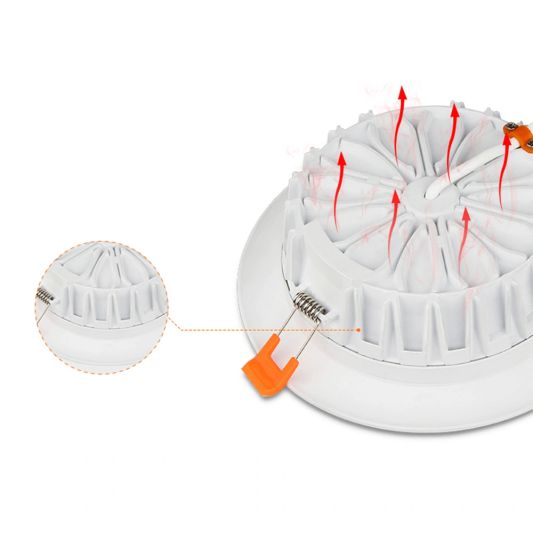 RGBWW LED Einbaustrahler downlight 18 Watt