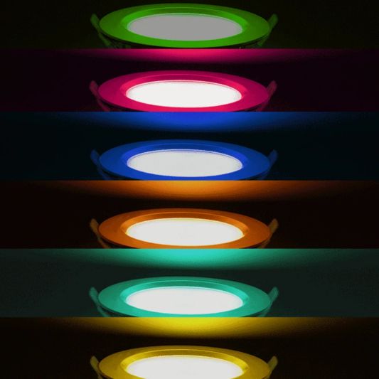 RGBWW LED Einbaustrahler mit Fernbedienung 1-4 Lampen 15 Watt